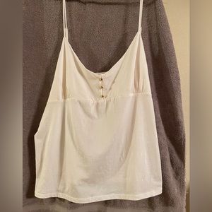 Isaac Mizrahi, white, tank top